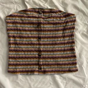 American eagle striped tube top
